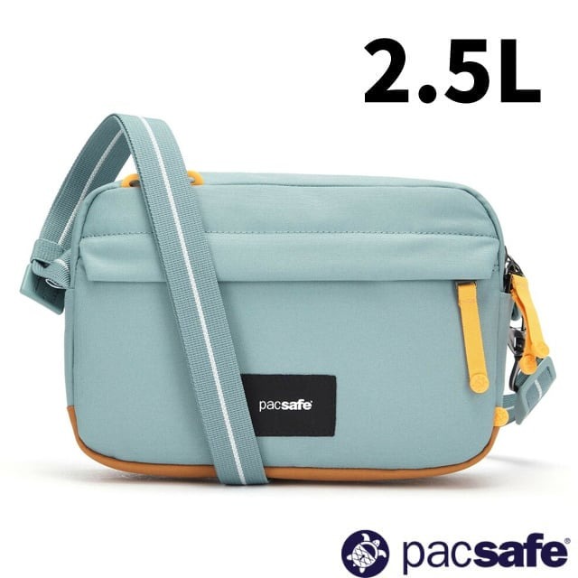 【Pacsafe】Go Anti-Theft Crossbody 防盜斜背包2.5L.側背包/35105528 沁心藍✿30E010